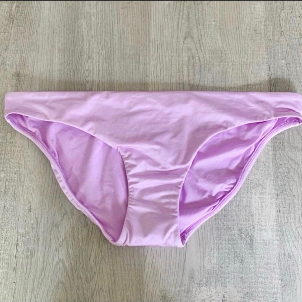 Seafolly Australia light purple bikini swim bottoms, size 12